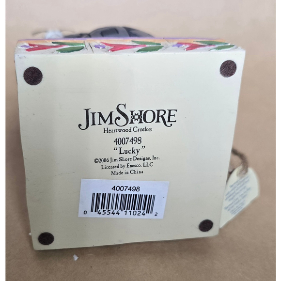 2006 "Lucky" cat JIm Shore Figurine NIB, Heartwood Creek - Picture 10 of 12